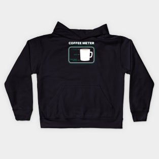 Coffee meter Kids Hoodie